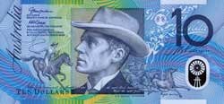 10 австралийских долларов аверс