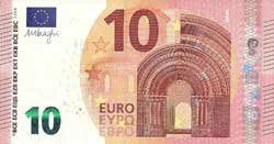 10 евро аверс