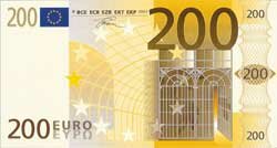 200 евро аверс