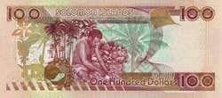100 долларов Соломоновых островов реверс