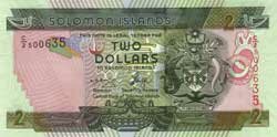 2 доллара Соломоновых островов аверс