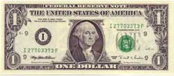 1 доллар США аверс