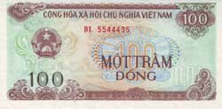 100 вьетнамских донгов аверс