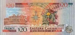 20 восточно-карибских долларов реверс