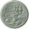 20 австралийских центов аверс