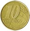 10 бразильских сентаво аверс