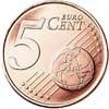 5 европейских центов Австрии аверс