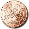 5 европейских центов Австрии реверс