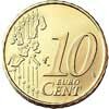 10 европейских центов Австрии аверс