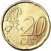 20 европейских центов Австрии аверс