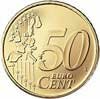50 европейских центов Австрии аверс
