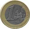1 евро Австрии аверс