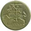 50 литовских центов реверс